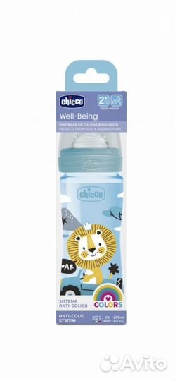 Бутылочка Chicco 250 ml