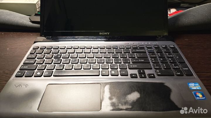 Ноутбук Sony sve1511v1r под починку/разбор