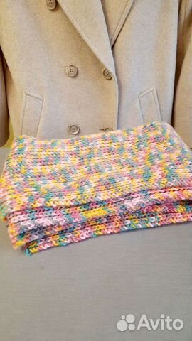 Вязанный шарф (ручная работа)