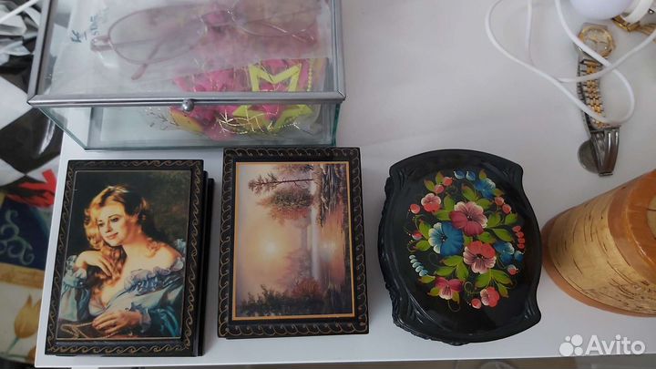 Шкатулки новые