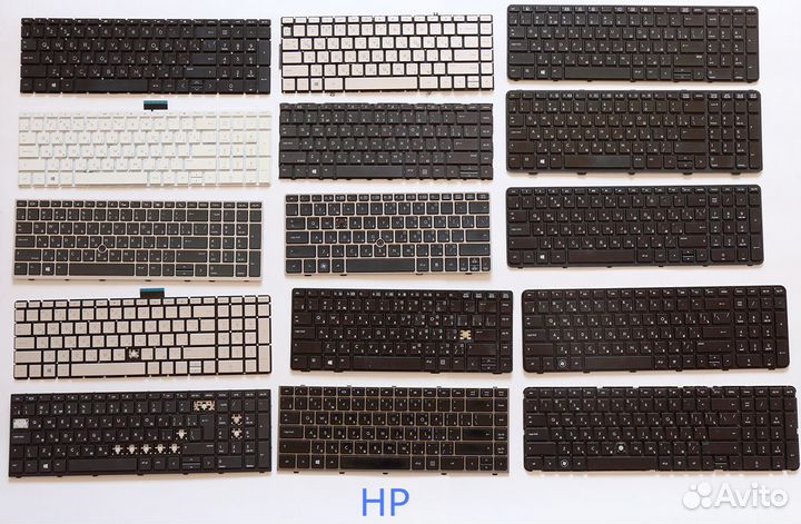 Клавиши для клавиатур Dell, Lenovo, Acer, HP, Asus