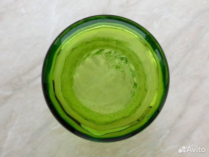 Советское стекло с мелкими недостатками