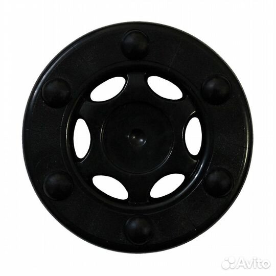 Шайба для стрит-хоккея street puck черная 6