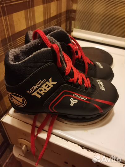 Ботинки зимние лыжные детские