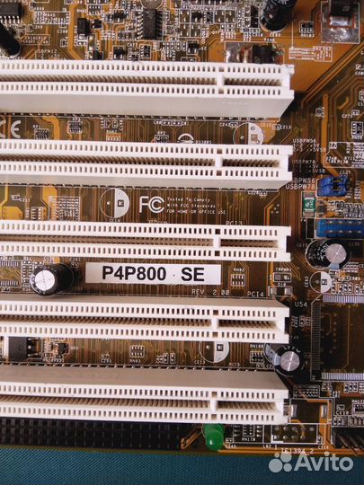 Мп Asus P4P800 E с процессором intel Coket PGA478B