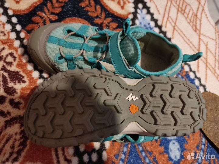 Кроссовки сандалии Quechua cross contact 22 см