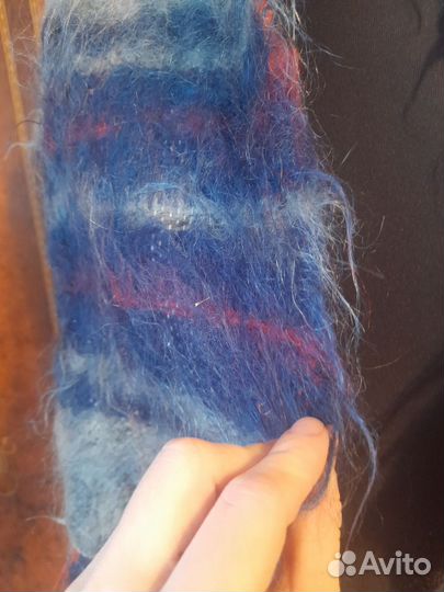 Мохеровый шарф Слово Пацана винтаж СССР