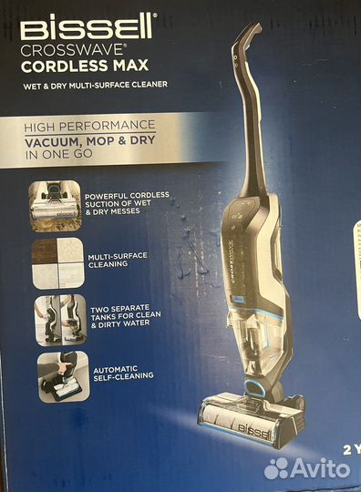 Пылесос Bissell Crosswave Gordless Max
