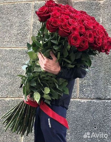 Высокие розы