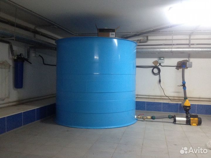 Монтаж Водопровода/емкости для воды/водоподготовка