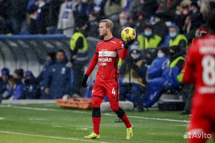 Игровая футболка фк Спартак Йоррит Хендрикс 4