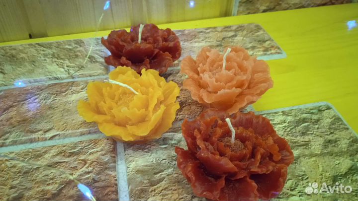 Свечи из пчелиного воска