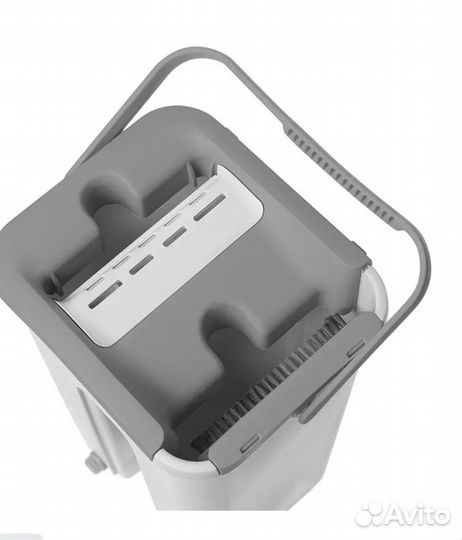 Швабра плоская с полосканием и отжимом