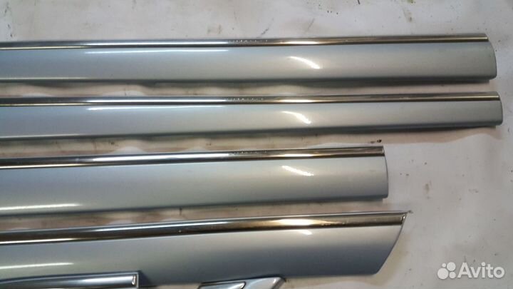 Молдинги боковые дверей хром мерседес w220