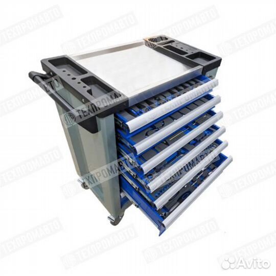 Тележка инструментальная с набором 256пр