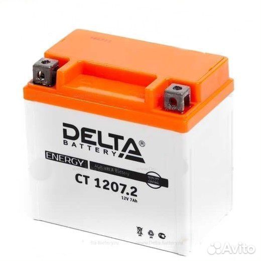 Акб Delta CT 1207.2 7ah 114x70x108