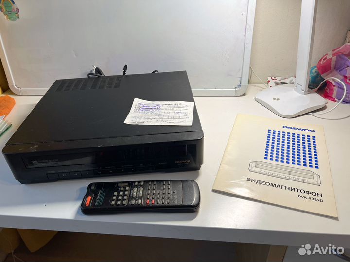 Видеомагнитофон daewoo dvr-4389d