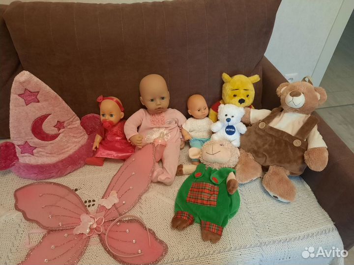 Кукла baby annabell, игрушки для девочки