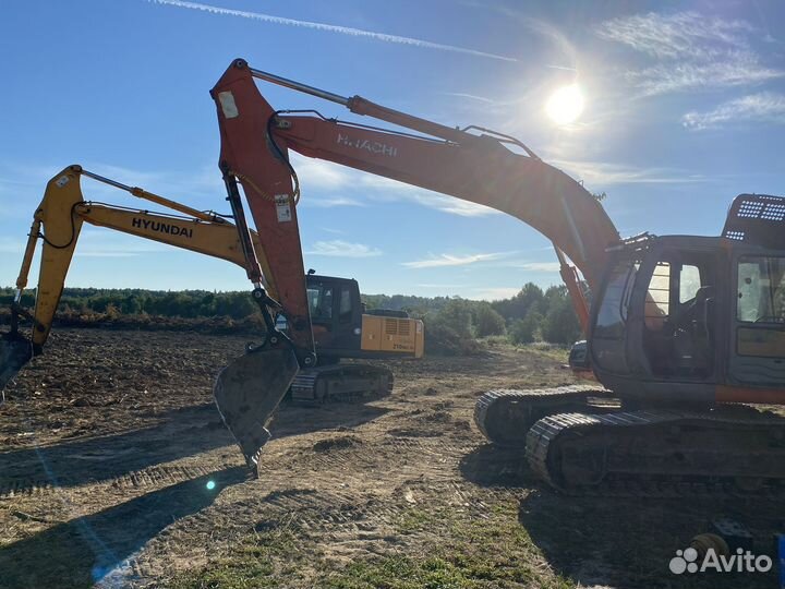 Аренда гусеничного экскаватора