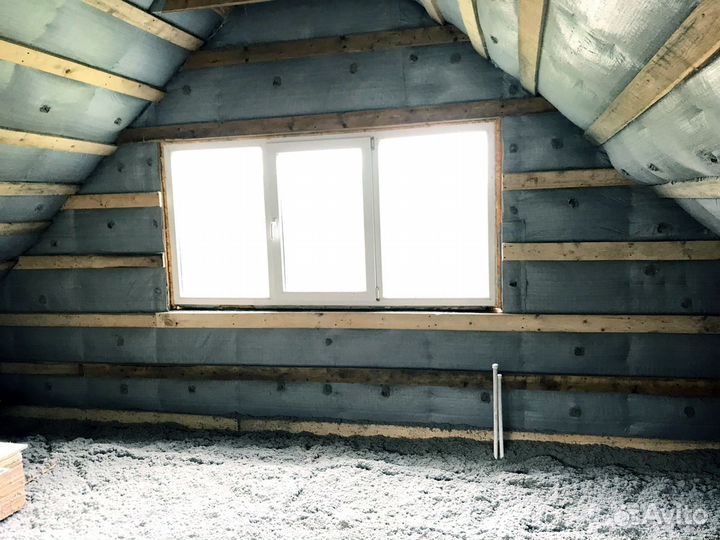 Утепление мансарды