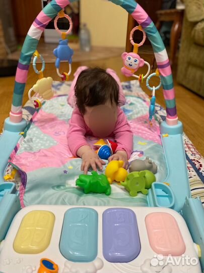 Развивающий музыкальный игровой коврик