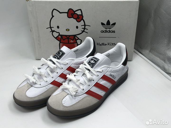 Кеды Adidas Gazelle x Hello Kitty