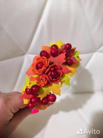 Ободок на осенний праздник