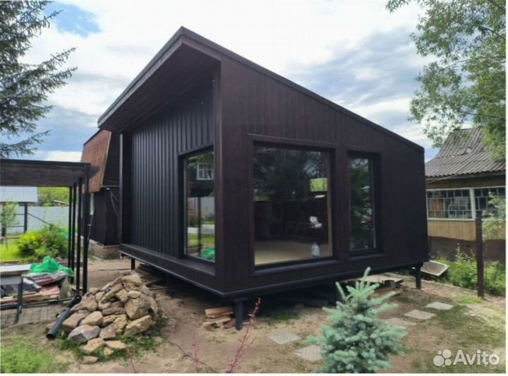 Каркасный всесезонный дом с доставкой 110 м кв, арт. дп-2596