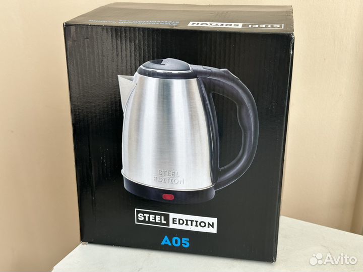 Новый чайник 2 литра из нержавейки