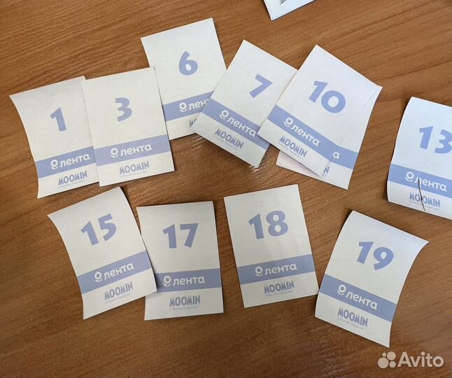 Наклейки Лента Муми Тролль