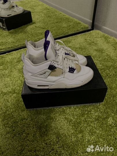 Nike Air Jordan 4 Retro Purple Metallic оригинал