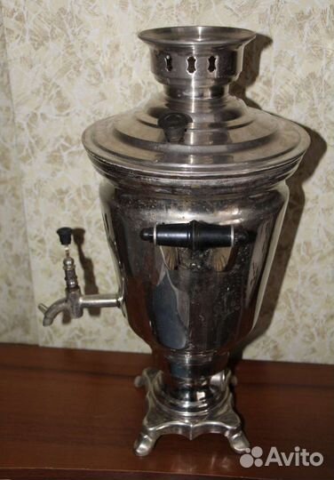 Самовар Электрический 60 лет СССР 4 литра. 1982 г