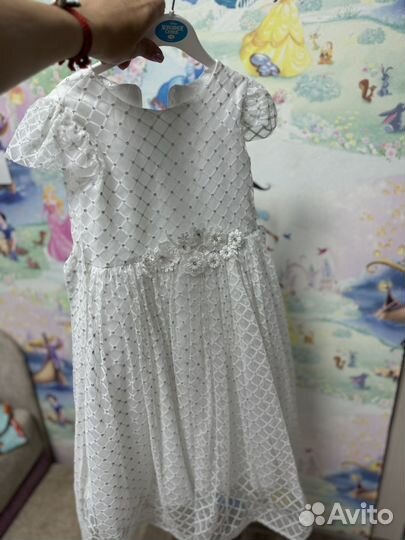 Платье нарядное для девочки 122