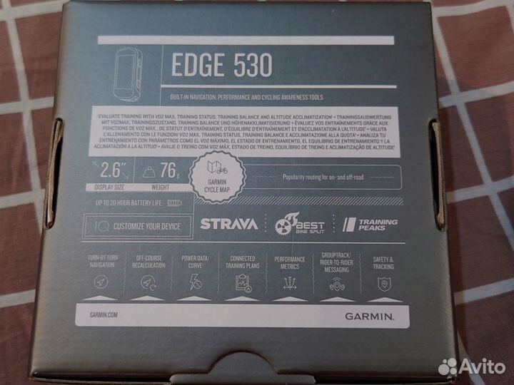 Велокомпьютер Garmin Edge 530