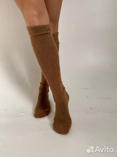 Гольфы теплые из верблюжьей шерсти