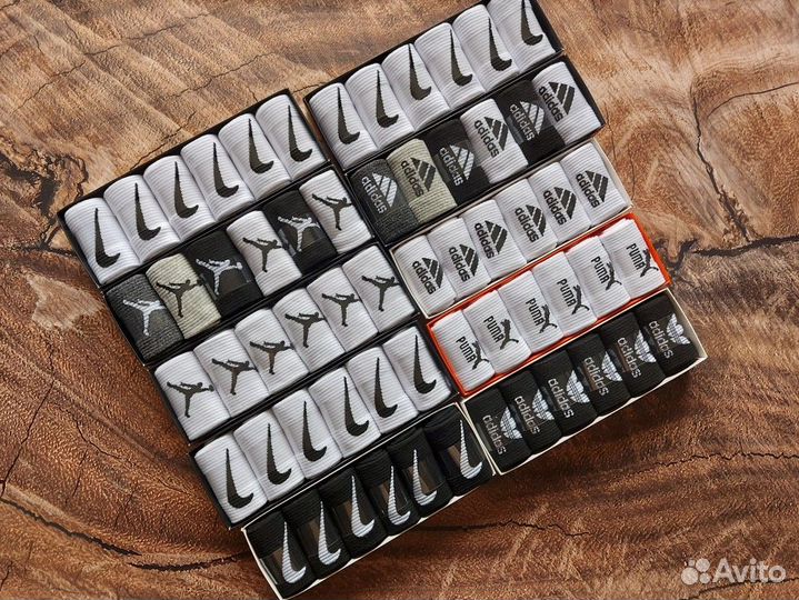 Носки Nike Fila Puma Reebok