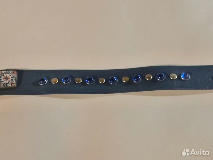 Кожаный браслет