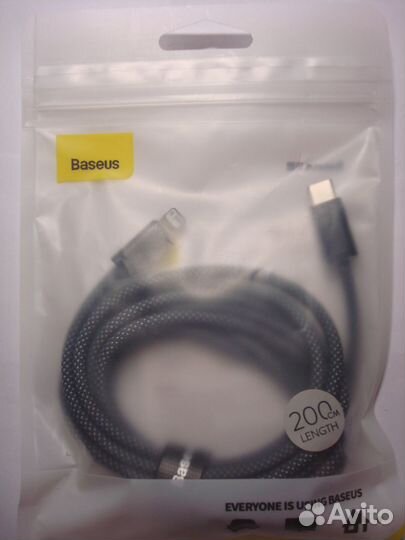 Кабели Baseus (TypeC, Apple, 3 в 1)(20,100,240Вт)