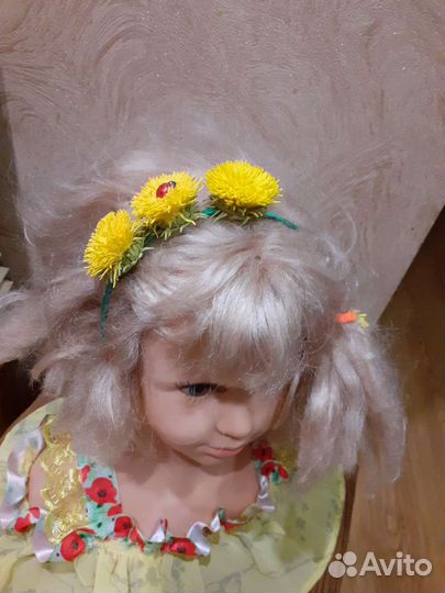 Ободок для волос ручной работы