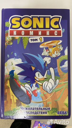 Сборник комикс Соник Sonic