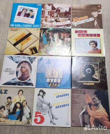 Пластинки иностранных исполнителей