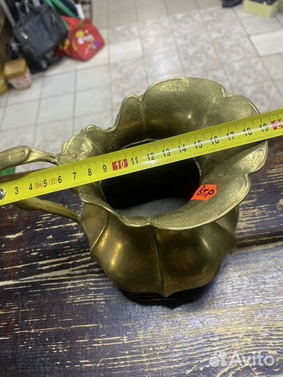 Кувшин латунь