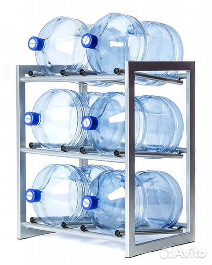 Стеллаж для 6-ти бутылей 19 литров