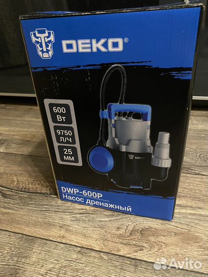 Дренажный насос Deko