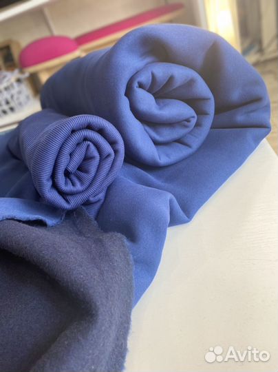 Футер с начесом ткань цвета разные