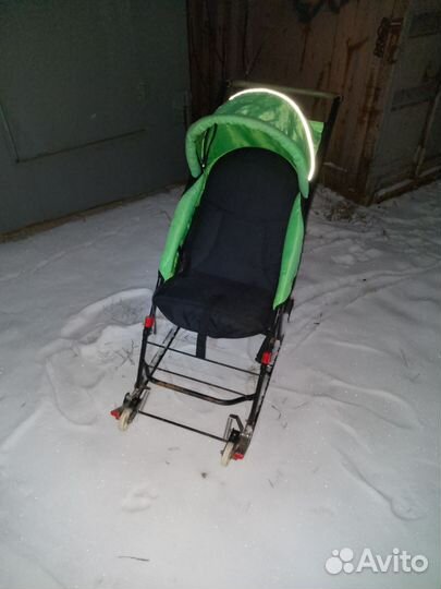 Коляска санки