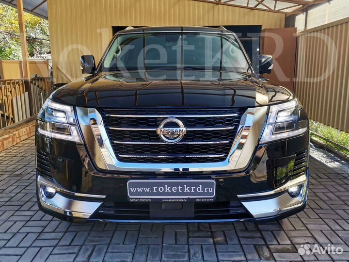 Рестайлинг Nissan Patrol y62 в 2020 год