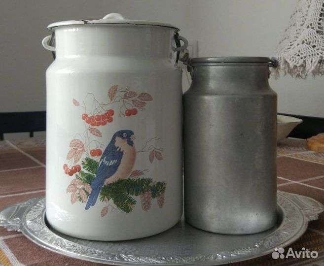 Бидон эмаль винтаж СССР