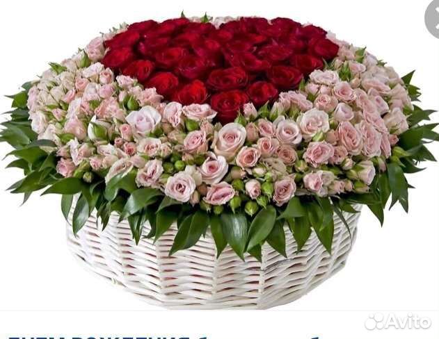 Цветы розы букет