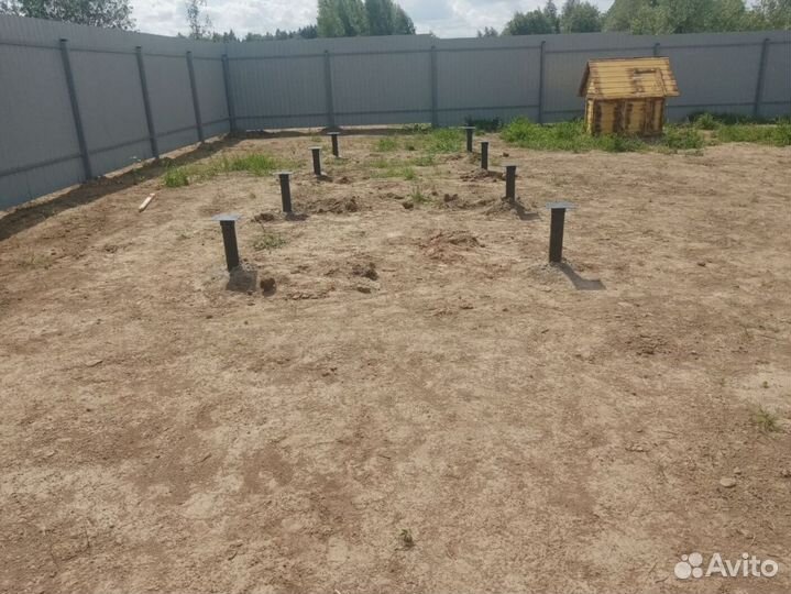 Винтовые сваи под ключ + монтаж